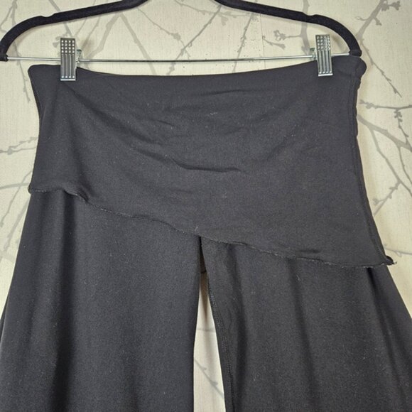 Lululemon Black Luon Low Rise Flowy Wide Leg Waltz Pants - Picture 2 of 7